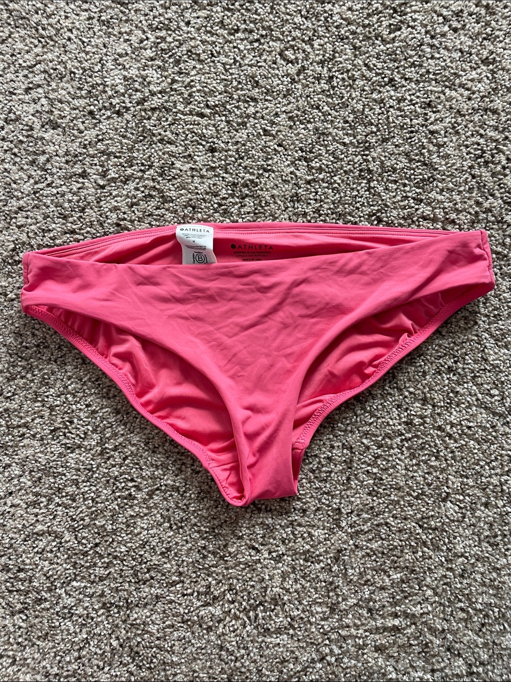 Athleta Hot Pink Bikini Bottoms
